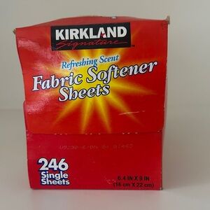 2 for $10 🎁 Kirkland Signature Fabric Softener Sheets